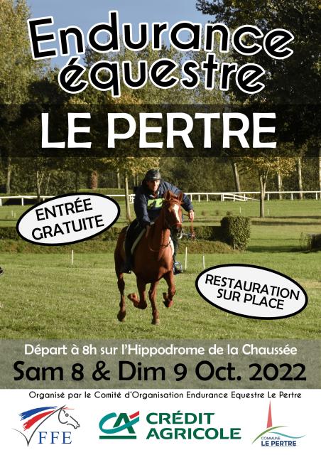 ENDURANCE EQUESTRE INTERNATIONALE (LE PERTRE 2022)